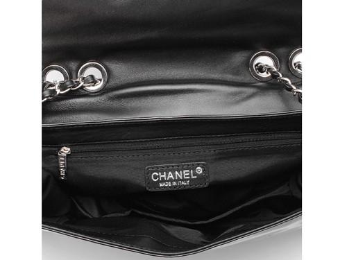 CHANELシャネルスーパーコピー スムーズレザーブラック ショルダーバッグ3860